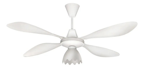 Ventilador De Techo Axel Ax-vt4pl 4 Aspas Metalico 5 Vel 1.2 M Blanco Metal 4