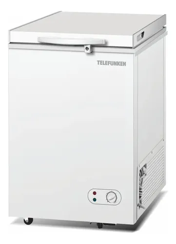 Freezer De Pozo Telefunken 120l Con Traba Tfk-fp120 - Blanco