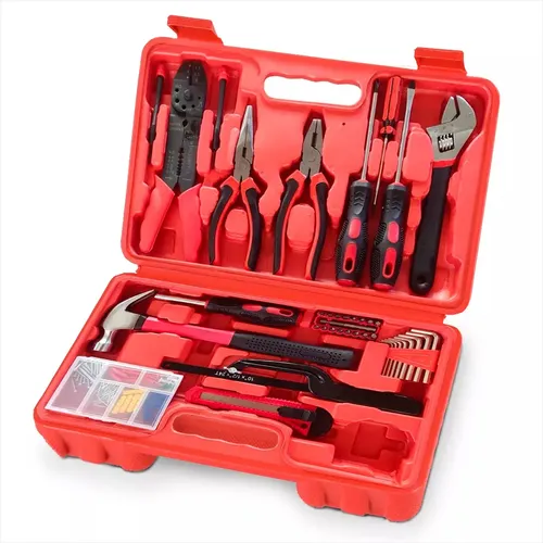 Juego Kit De Herramientas 160pzas Maletín Microsonic Mt-160 Rojo