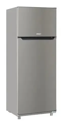 Heladera Briket 242l Con Freezer Superior Y Frío Directo Gris