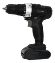 Taladro Atornillador Inalambrico Kanji Tools 21v Kit-at211pb Negro