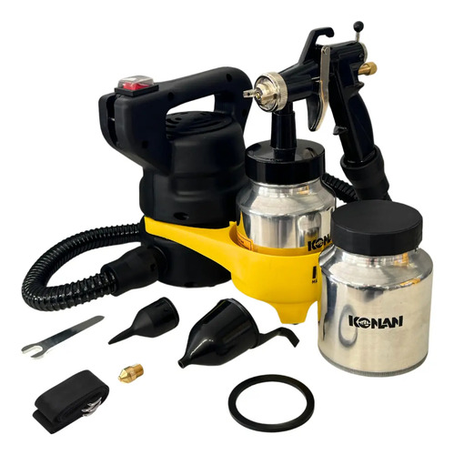 [1896] Máquina De Pintar Konan 800w Hvlp Turbina Directa Doble Tacho