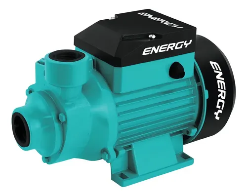 [2812] Bomba Periférica Energy 1/2 Hp 370w Hierro Fundido Elevación 18m Turquesa