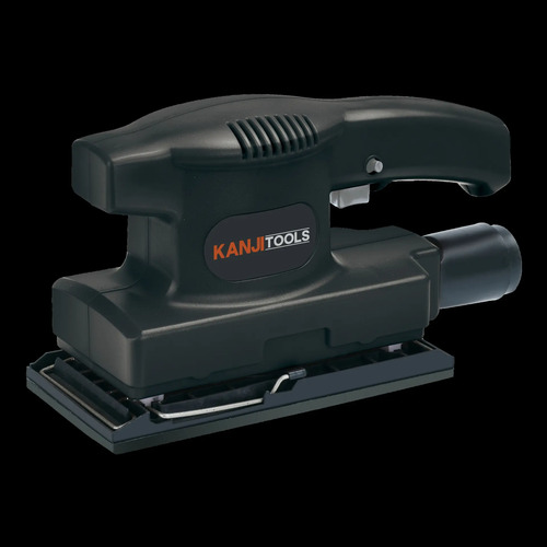Lijadora Profesional Orbital Rectangular Kanji Tools 200w Negro