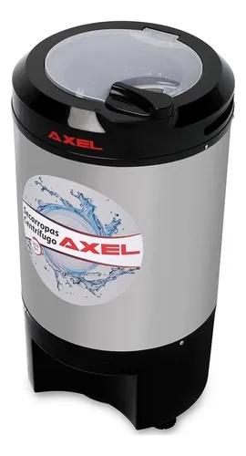 [5296] Secarropas Centrífugo Axel 6.5kg Acero Inoxidable Ax-4002 Plateado
