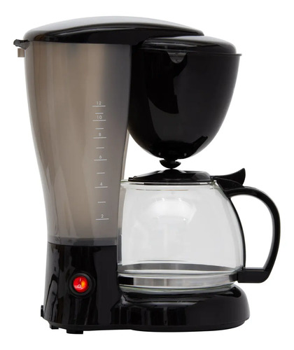 Cafetera De Filtro Kanji Kjh-cmf0800s02 Semi Automática - Negro