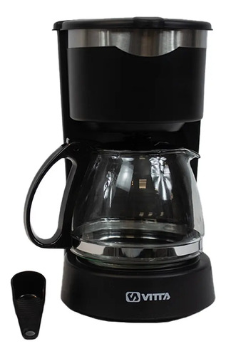Cafetera De Filtro Semi-auto Vitta 6 Tazas Caf-cm08000t001 Negro