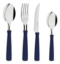 Juego De Cubiertos Tramontina Set Cubiertos X24 New Kolor Azul