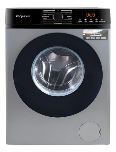 Lavarropa Kanji Home 6kg Inverter Kjh-wmcfsl Gris 1200rpm