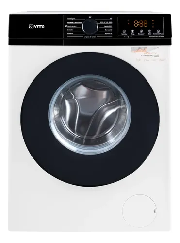 [6094] Lavarropas Vitta Inverter 8kg White 1200 Rpm Vit-wmcfwt8k Silver