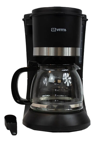 [5713] Cafetera De Filtro Semi-auto Vitta 12 Tazas Vit-cmf0800s01 Negro