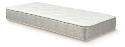 [6617] Colchon De Resorte Vitta Oasis 1 Plaza 80x190x23 Blanco