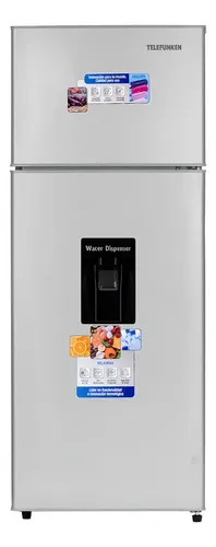 Heladera Telefunken Con Dispenser 220 Litros Silver Tfk-hd220d Plateado