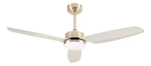 [7069] Ventilador De Techo Kanjihome Silver 3 Aspas Fijas Silver Plástico 3