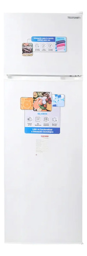 [5675] Heladera Telefunken 300 Lts Con Freezer Blanca Hd300b