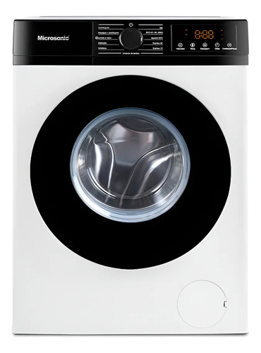 Lavarropas Automático Microsonic 8kg Frontal Inverter Blanco