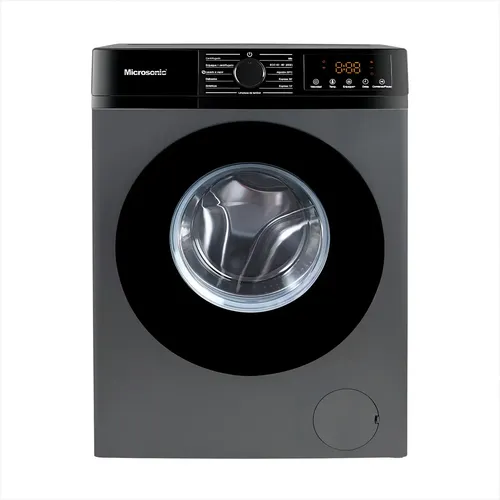 [7099] Lavarropas Inverter Automático Microsonic 6kg Frontal Gris Color Gris Grafito