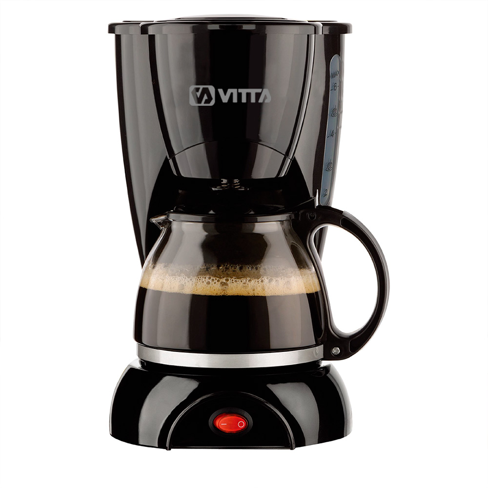 Cafetera Semi Automática Negra De Filtro - Vitta