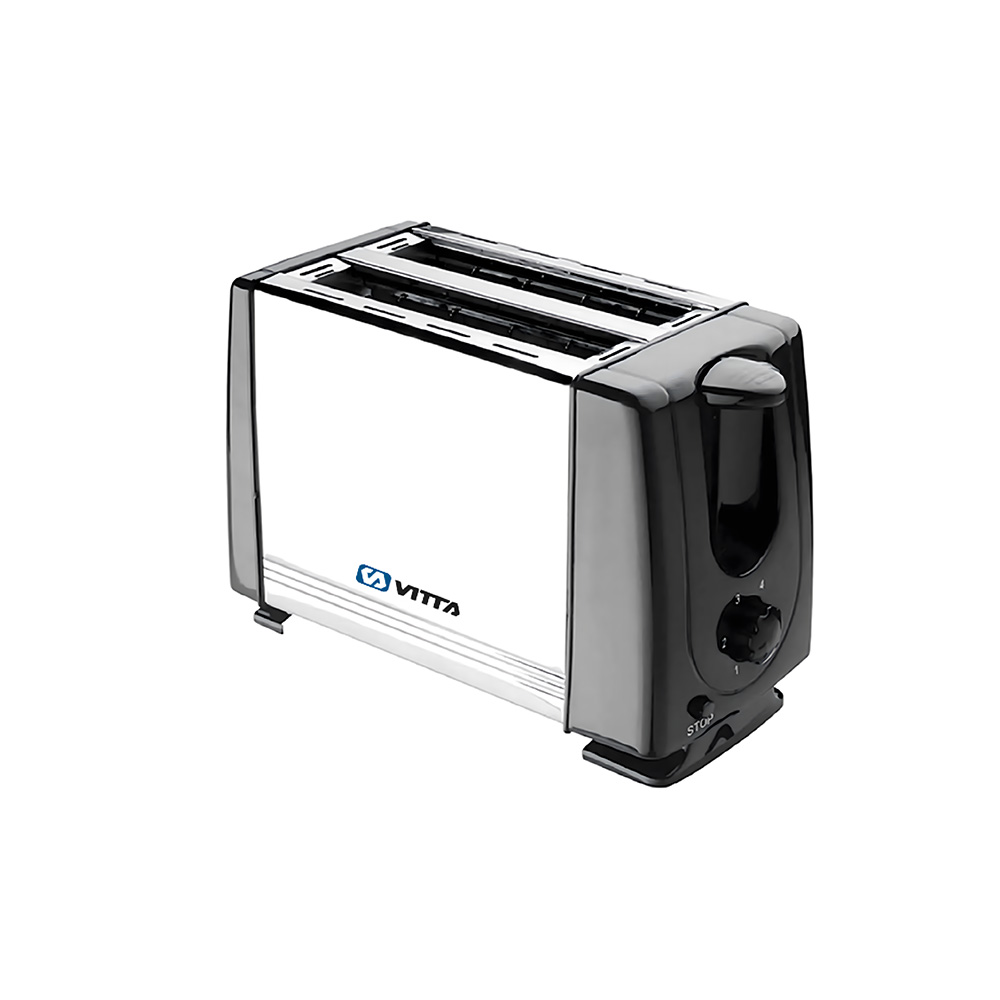 Tostadora Eléctrica Vitta 900W 2 Panes 6 Niveles Tost Blanco