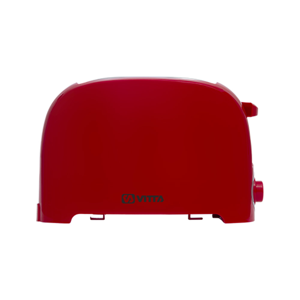 Tostadora Eléctrica Vitta 2 Panes 6 Niveles Tostado 800W