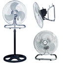 Ventilador Vitta 3 En 1 Pie Pared Piso 18 Pulgadas 90W 3 Vel