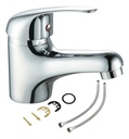 Griferia Monocomando Vox 035mm Acero Inox Cromado Vanitory Cromoda Cromado