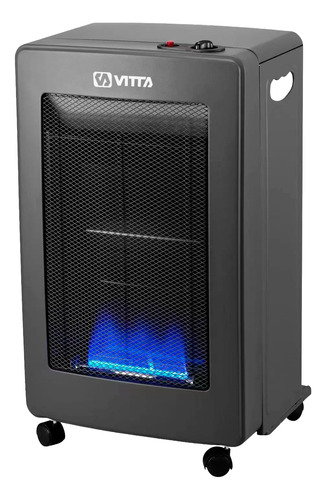 [6821] Estufa Garrafera Vitta Plegable Color Gris Llama Azul12 Gris Oscuro