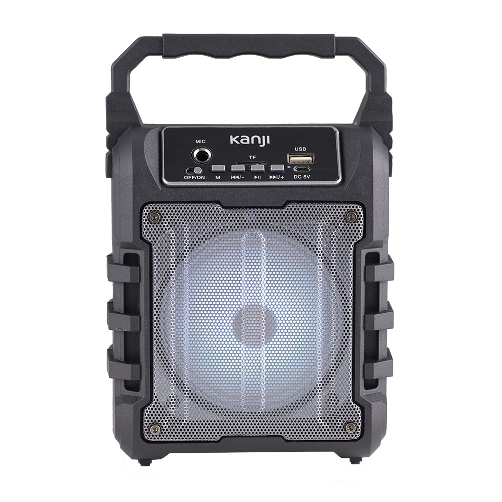 Parlante Bluetooth Portátil Radio Fm Usb Y Sd Kanji Amnesia
