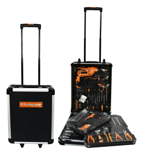 Kit Herramientas Taladro Set Lusqtoff 107 Piezas - Juego