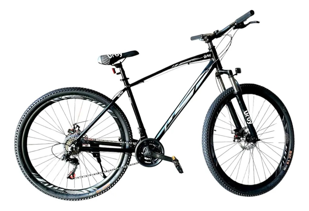 [5988] Bicicleta Mountain Bike Urby Rodado 29 21 Velocidades (Negro, 29 ")