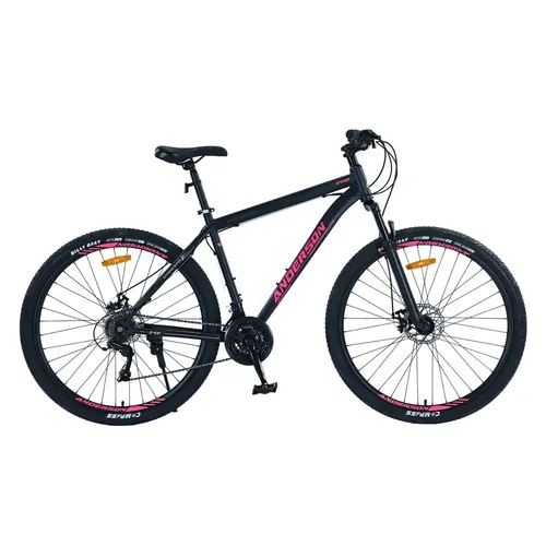 Bicicleta Anderson Acero S400 R29" X 18" Negro/Rosa