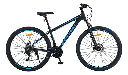 Bicicleta Anderson Aluminio A600 R29" X 18" Negro/Azul