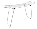 Tender Para Tu Casa Soga Color Blanco De 161cm X 56cm X 88cm Desplegado