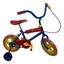 Bicicleta R12 Cross Infantil Nene Futura Color Azul