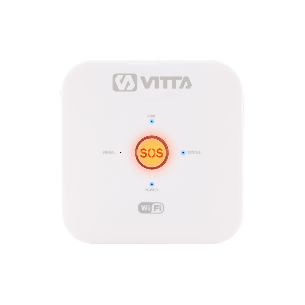 Kit De Alarma Domiciliaria Vitta VIT-ALAM001 WiFi Inalámbric