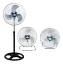 Ventilador Kanji 18" 90W 1.7M 3 En 1 3 Palas De Metal 3 Vel