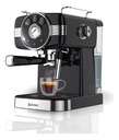 Cafetera Espresso Vintage Suono 1350W 1.5Lts Espumador Negro