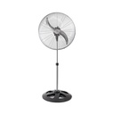 Ventilador Industrial De Pie Axel AX-PIE24 24" Aspas Metal