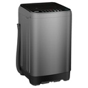 Lavasecarropas Kanji 4 Kg Automatico Silver Carga Superior