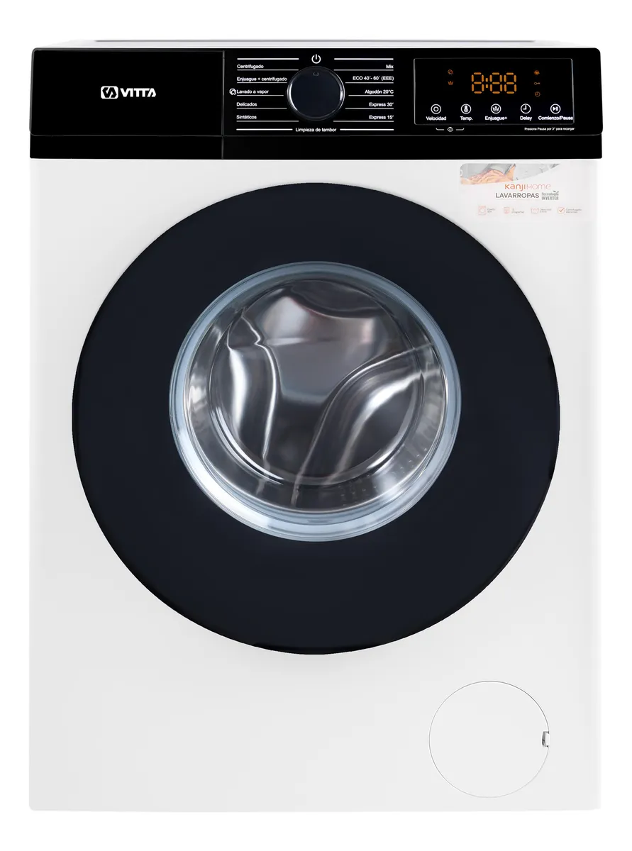 Lavarropas Vitta Inverter 6kg Blanco 1200 Rpm Vit-wmcfsl