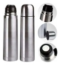 Termo Bala Acero Inox 1 Litro Doble Capa Termica Con Estuche