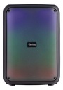 Parlante Kanji Harrison Indie Kj-indie Luces Led - Negro