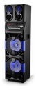 Parlante Portátil Ken Brown Boom 10 Con Bluetooth, Karaoke Y Led, Negro, 40000w Rms, 12v