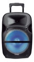 Parlante Bafle Potenciado Crown Mustang Bluetooth Djs-1201bt