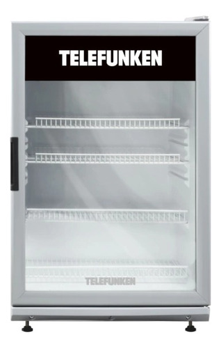 Heladera Exhibidora Telefunken 150l Premium Color Blanco
