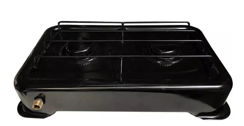 Anafe Cocina 2 Dos Hornallas Enlozado Gas Natural De Pared