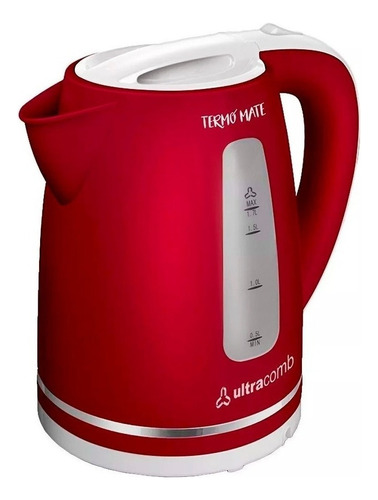 Pava Electrica Con Corte Mate Ultracomb Pe-4909 Rojo 220