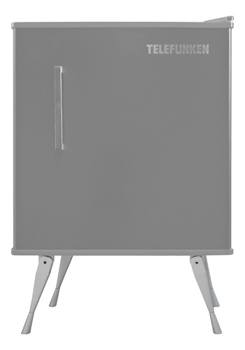 Heladera Telefunken Blanco/gris/rojo 48l Con Congelador.
