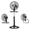 Ventilador Vitta 3En1 10" 65W 3 Velocidades 3 Palas Aluminio