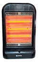 Estufa Infrarroja Vitta Halogena 3 Velas Fija 1200w - V-523